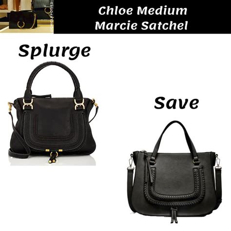 chloe woody dupe bag|chloe marcie bag knockoff.